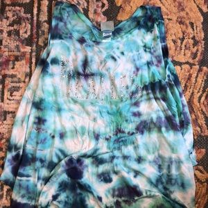 Junkfood TieDye Beatles Tank